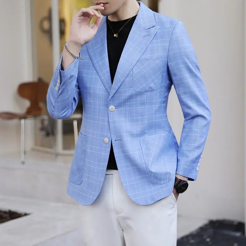 Blazer Masculino Bianchino BC190 - Estilo casual e versátil com acabamento premium.
