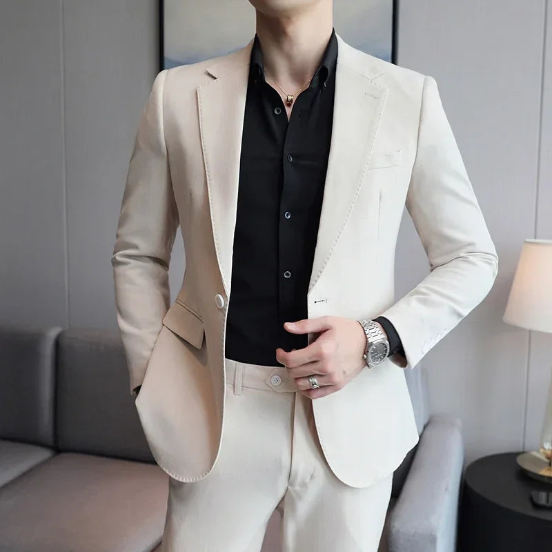 Blazer Masculino Bianchino BC190 - Estilo casual e versátil com acabamento premium.