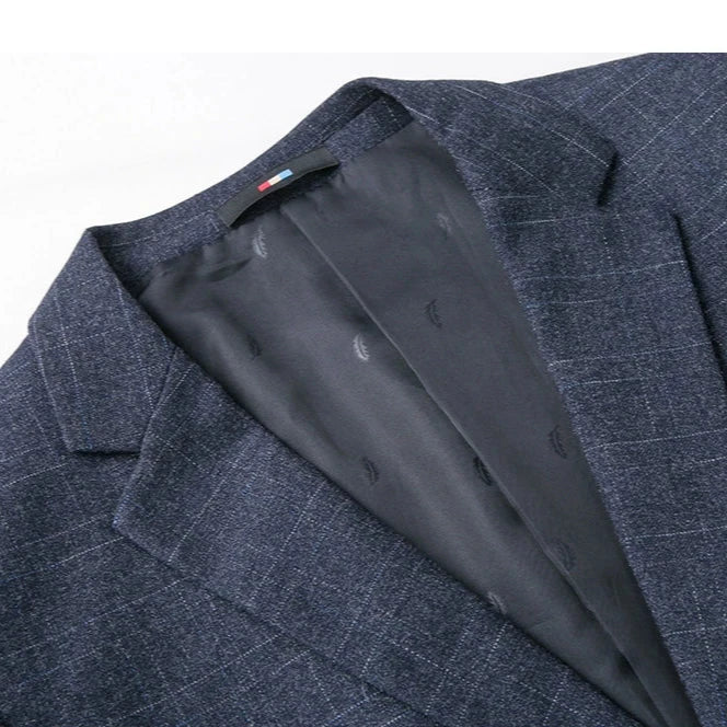 Blazer Masculino Bianchino BC191 - Elegância clássica com toques modernos.