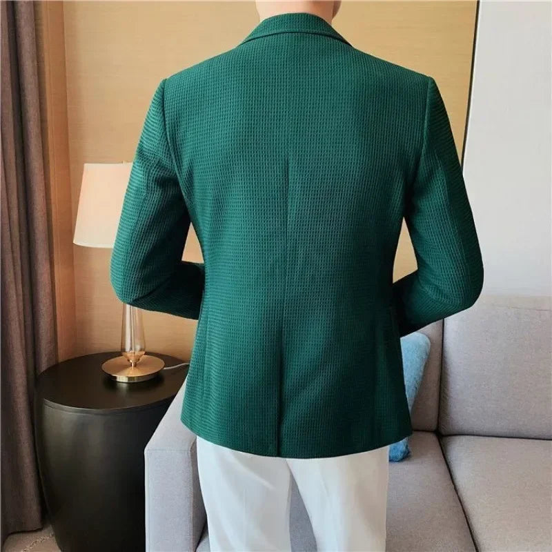 Blazer Masculino Bianchino BC192 - Estilo clássico com toques modernos e refinados.