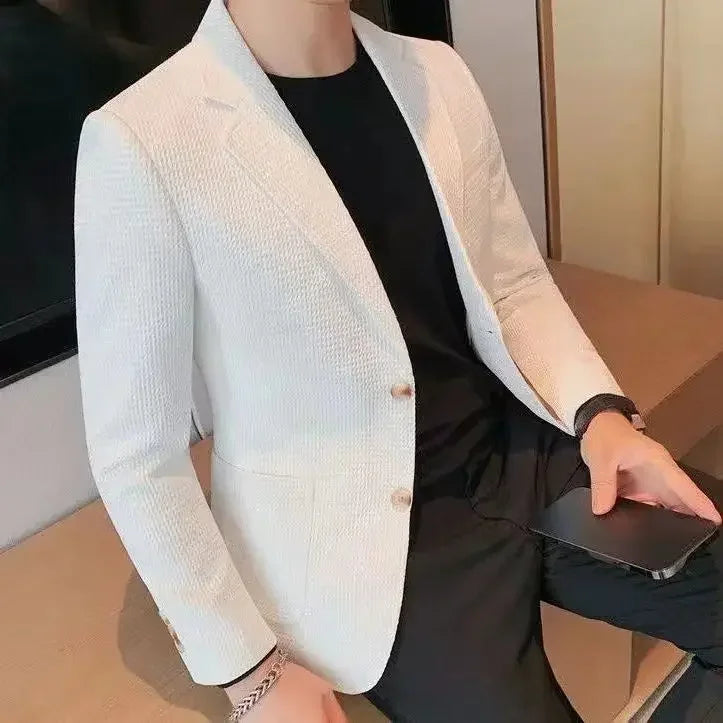 Blazer Masculino Bianchino BC192 - Estilo clássico com toques modernos e refinados.