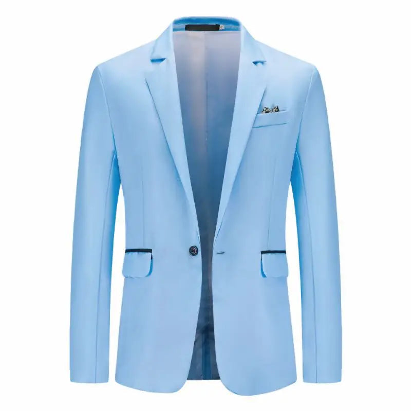 Blazer Masculino em Algodão Bianchino BC193 - Elegância contemporânea com corte moderno e acabamento premium.