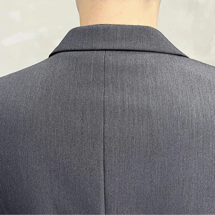 Blazer Masculino em Algodão Bianchino BC189 - Corte Slim Fit e Acabamento Refinado, Perfeito para Ocasiões Formais e Casuais.