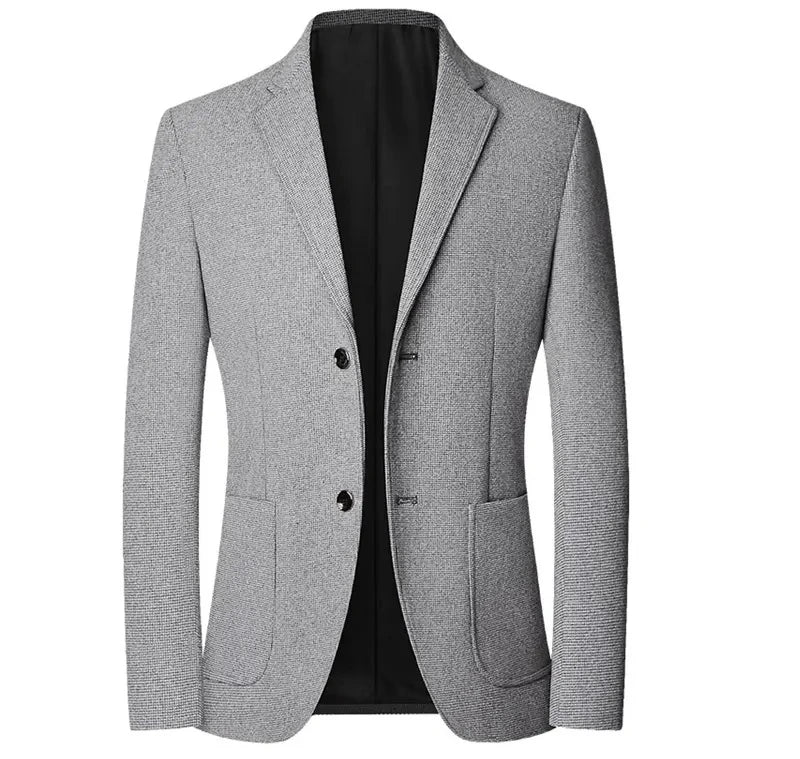 Blazer Masculino em Algodão Bianchino BC030 - Conforto e Estilo Atemporal para Competições Formais e Casuais.