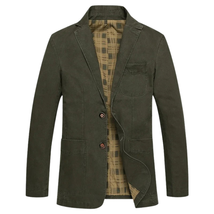 Blazer Masculino em Algodão Bianchino BC032 - Elegância Versátil e Confortável para Diferentes Ocasiões.