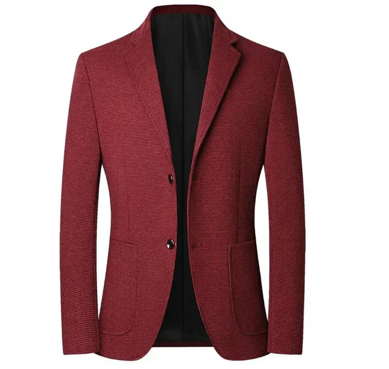Blazer Masculino em Algodão Bianchino BC030 - Conforto e Estilo Atemporal para Competições Formais e Casuais.