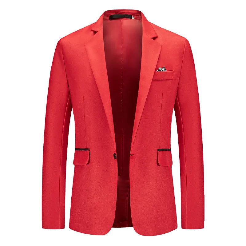 Blazer Masculino em Algodão Bianchino BC193 - Elegância contemporânea com corte moderno e acabamento premium.