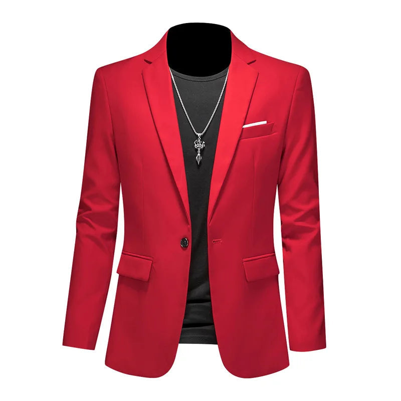Blazer Masculino em Algodão Bianchino BC194 - Sofisticação clássica com toque moderno e acabamento premium.
