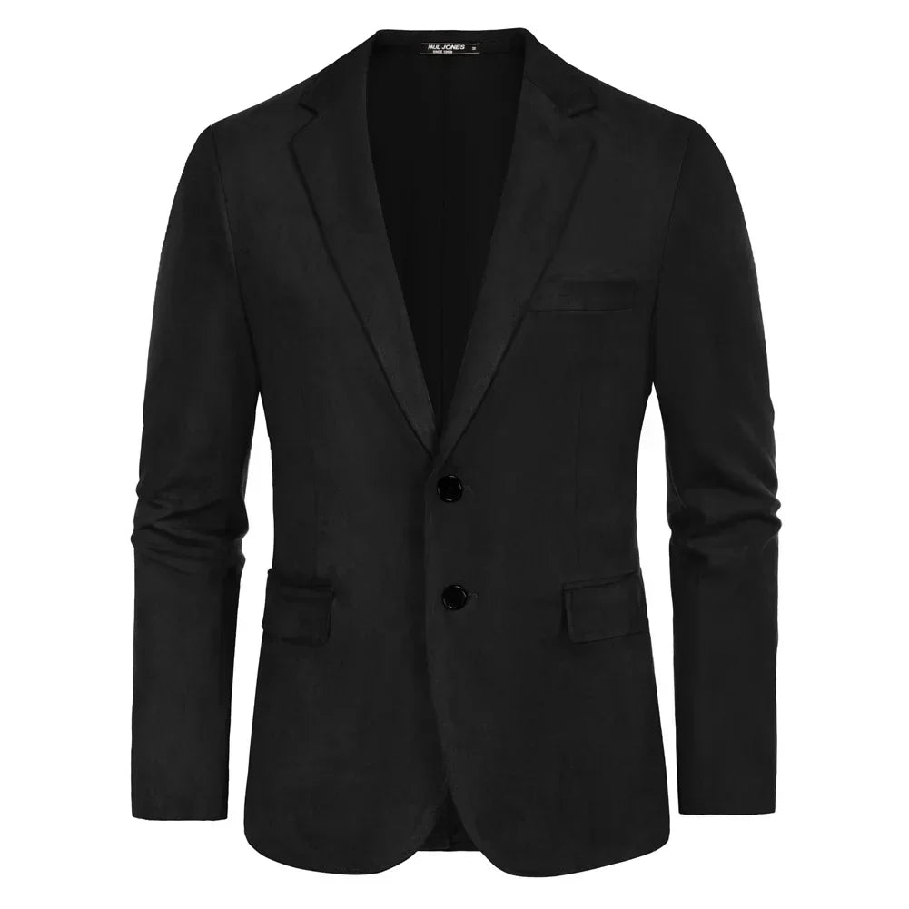 Blazer Masculino em Camurça Bianchino BC029 - Visual Sofisticado e Autêntico para Diferentes Ocasiões.