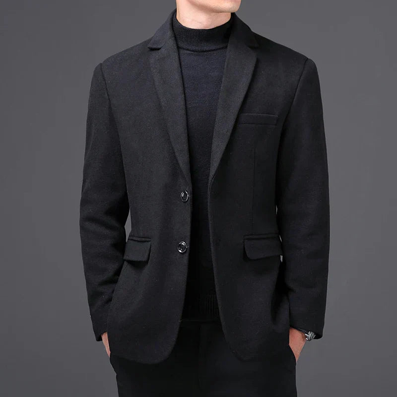 Blazer Masculino Bianchino BC188 - Corte Ajustado e Detalhes Refinados, Ideal para Diversas Ocasiões.
