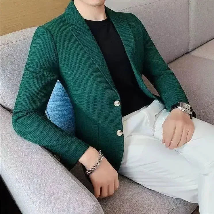 Blazer Masculino Bianchino BC192 - Estilo clássico com toques modernos e refinados.