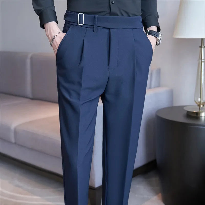 Calça de Alfaiataria Masculina Bianchino BC208 - Design clássico e elegante.