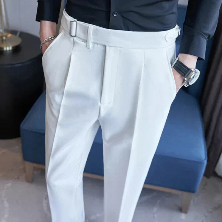 Calça de Alfaiataria Masculina Bianchino BC208 - Design clássico e elegante.