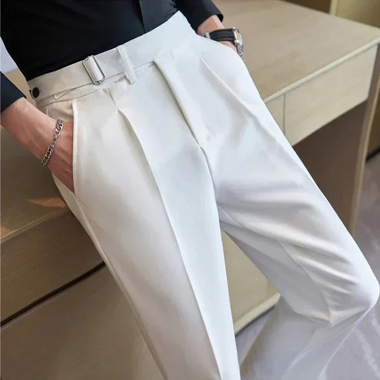 Calça de Alfaiataria Masculina Bianchino BC208 - Design clássico e elegante.