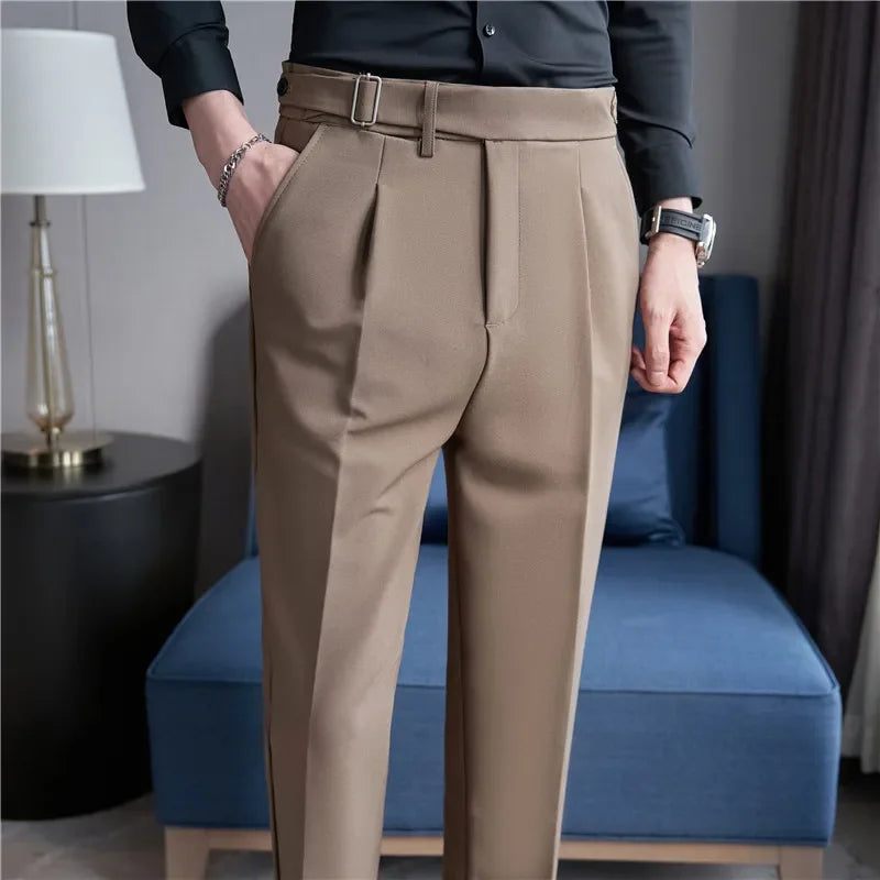Calça de Alfaiataria Masculina Bianchino BC208 - Design clássico e elegante.