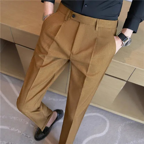 Calça de Alfaiataria Masculina Bianchino BC209 - Elegância e conforto impecáveis.