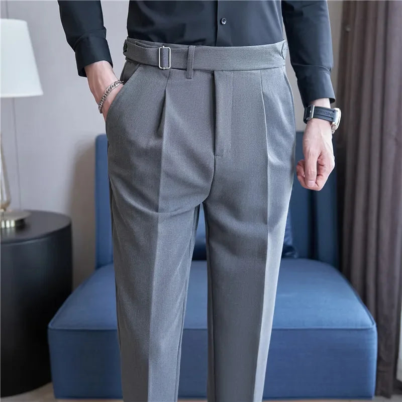 Calça de Alfaiataria Masculina Bianchino BC208 - Design clássico e elegante.