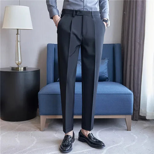 Calça de Alfaiataria Masculina Bianchino BC209 - Elegância e conforto impecáveis.