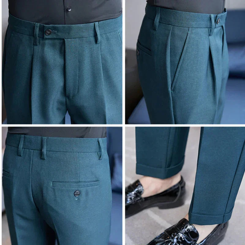 Calça de Alfaiataria Masculina Bianchino BC209 - Elegância e conforto impecáveis.