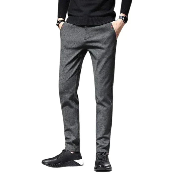Calça Social Masculina Bianchino BC226 - Corte slim fit sofisticado e moderno.