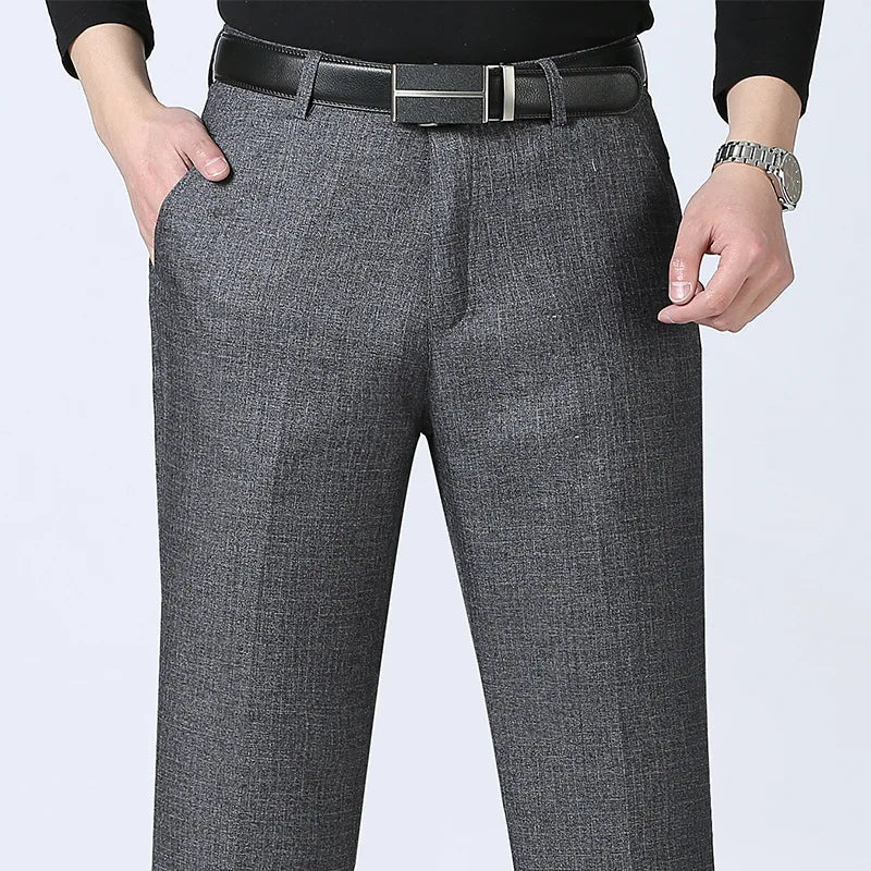 Calça Social Masculina Bianchino BC227 - Corte slim fit sofisticado e moderno.