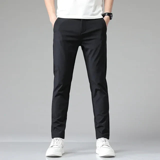 Calça Social Masculina Bianchino BC223 - Elegância e conforto em corte slim fit.