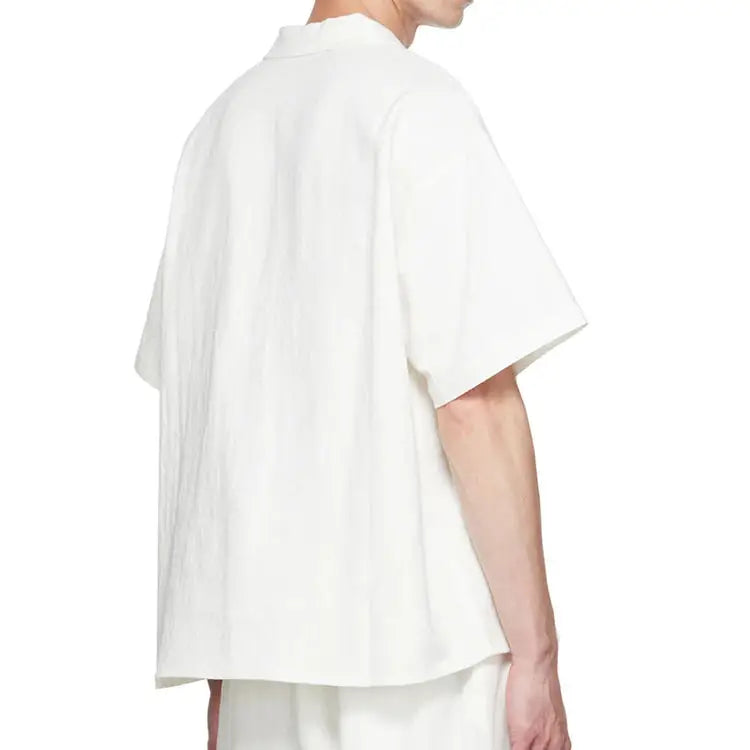 Camisa Linho Oversized Masculina Bianchino BC345 - Design Oversized em Linho Ecológico para Conforto e Estilo Atemporal.
