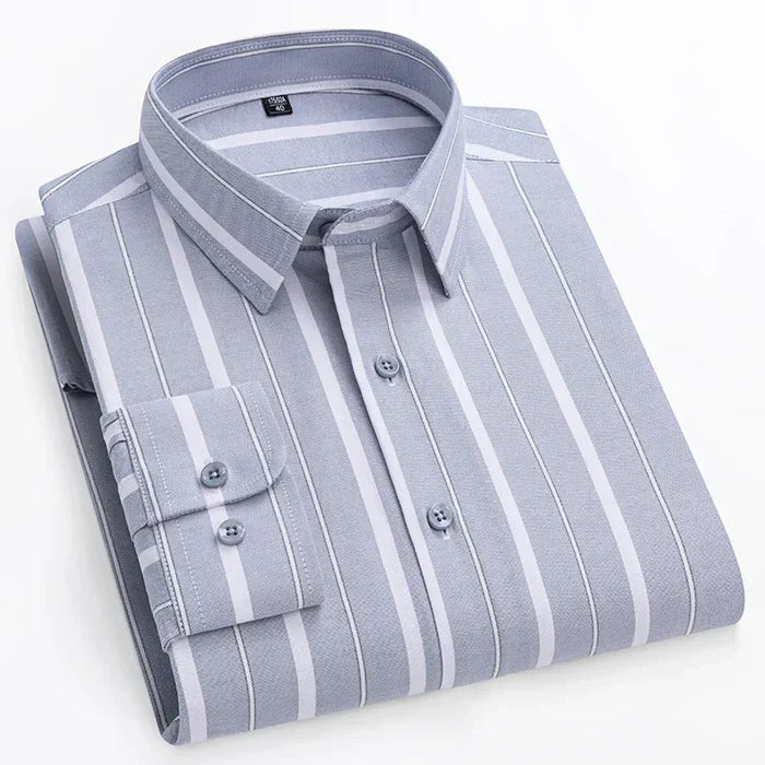 Camisa Social Masculina Bianchino BC154 - Estilo Slim Fit Elegante e Confortável.