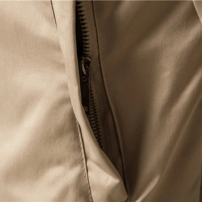 Jaqueta Casual Masculina Bianchino BC103 - Design urbano, bolsos com zíper e conforto térmico para um estilo versátil.