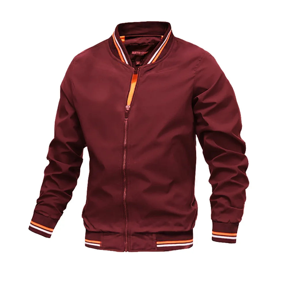 Jaqueta Casual Masculina com Zíperes Bianchino BC039 - Modernidade, estilo urbano e conforto em um design versátil e refinado.