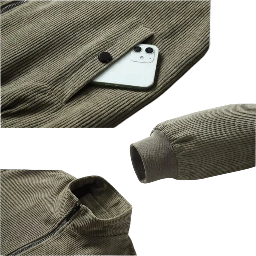 Jaqueta Masculina Bianchino BC131 - Estilo moderno com forro acolchoado e cores versáteis.
