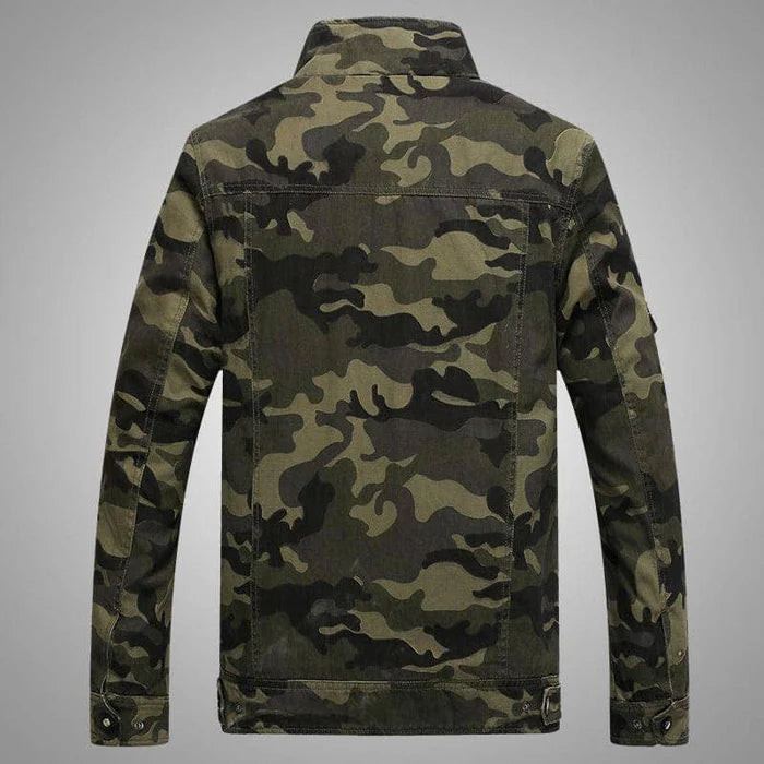 Jaqueta Masculina Camuflada Bianchino BC151 - Visual robusto, isolamento térmico e estilo militar moderno.