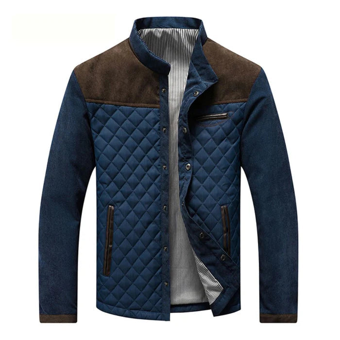 Jaqueta Masculina Casual Bianchino BC159 - Algodão e poliéster com forro acolchoado. Design moderno e confortável para uso diário.