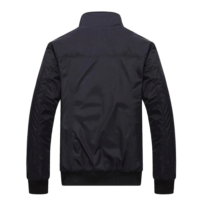 Jaqueta Masculina em Algodão Bianchino BC109 - Algodão premium, modelagem sofisticada e fechamento em zíper.