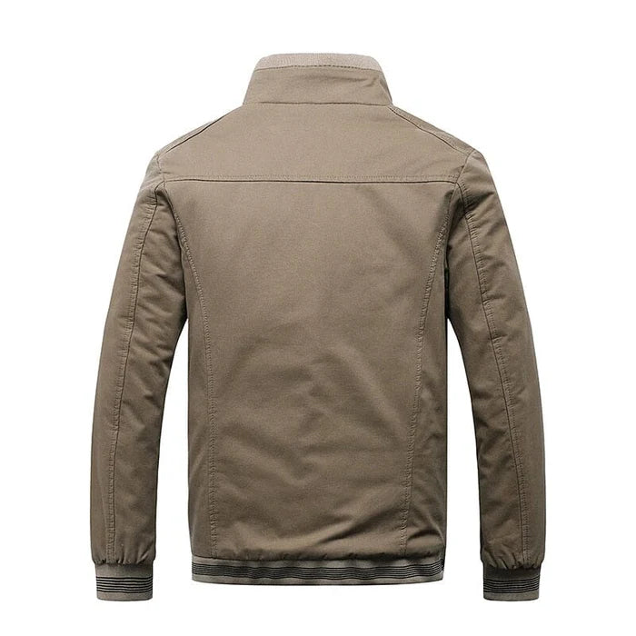 Jaqueta Masculina Forrada Bianchino BC163 - Design moderno, forro de algodão e fechamento em zíper para conforto e proteção contra o frio.