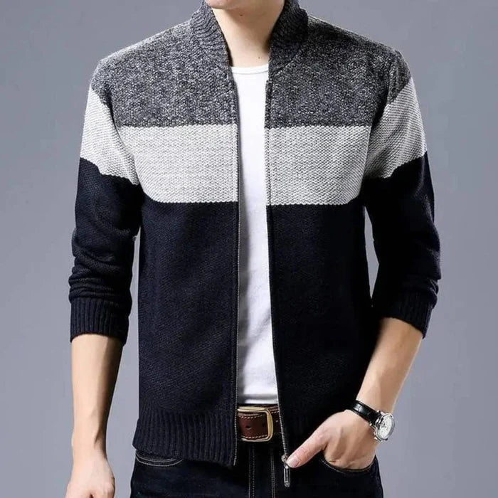 Jaqueta Masculina Grossa de Lã Bianchino BC122 - Estilo clássico, aquecimento eficiente e caimento sofisticado.