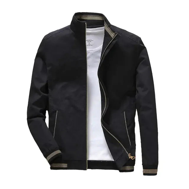 Jaqueta Masculina Bianchino BC100 - Design moderno em poliéster e algodão, ideal para composições urbanas e casuais.