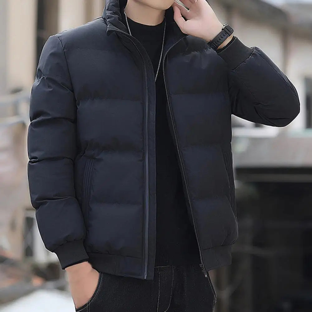 Jaqueta Puffer Masculina Bianchino BC252 - Design acolchoado, proteção térmica e estilo moderno para uso urbano com conforto e praticidade.