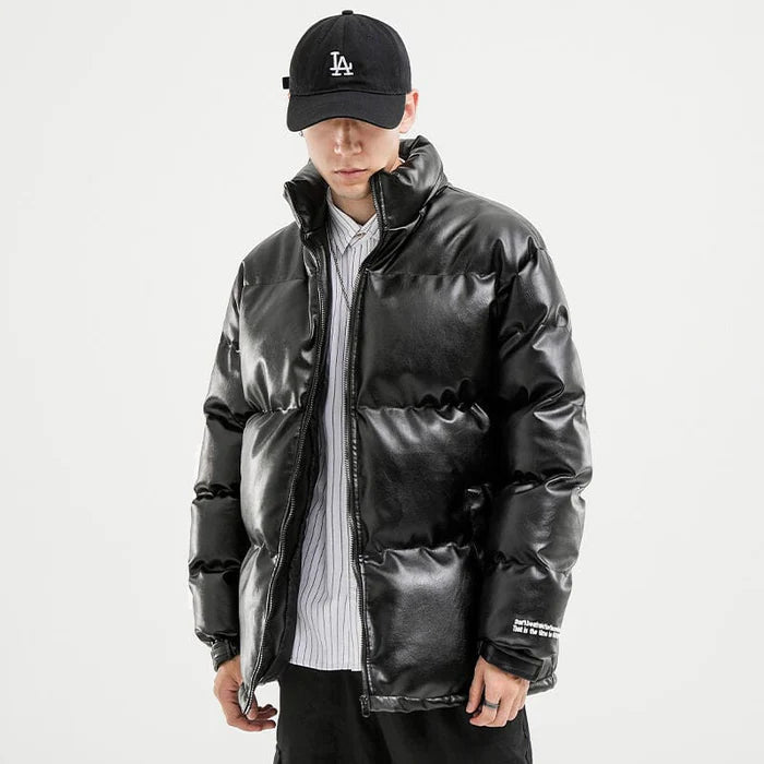 Jaqueta Puffer Masculina de Inverno Bianchino BC102 - Conforto térmico avançado, design moderno e ajuste impecável para o inverno.