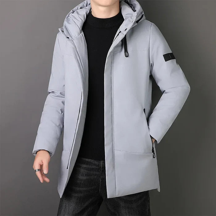 Sobretudo Masculino Bianchino BC233 - Design funcional e impermeável, ideal para climas frios e aventuras urbanas com estilo e conforto.