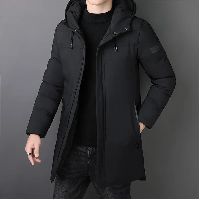 Sobretudo Masculino Bianchino BC233 - Design funcional e impermeável, ideal para climas frios e aventuras urbanas com estilo e conforto.
