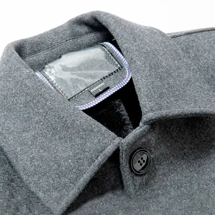 Sobretudo Masculino Curto de Lã Bianchino BC205 - Sofisticação, conforto e proteção contra o frio.