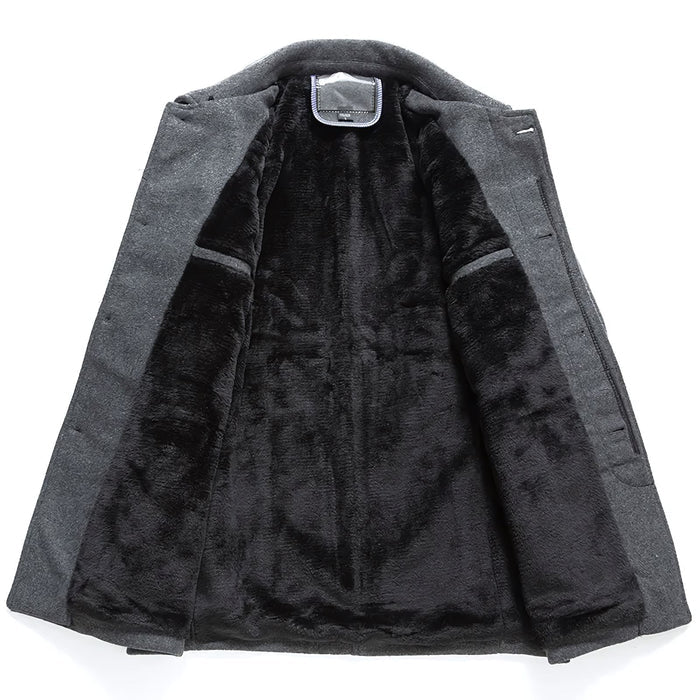 Sobretudo Masculino Curto de Lã Bianchino BC205 - Sofisticação, conforto e proteção contra o frio.