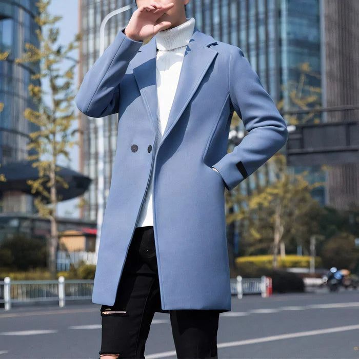 Sobretudo Masculino em Lã Bianchino BC215 - Conforto, proteção e elegância para o inverno.