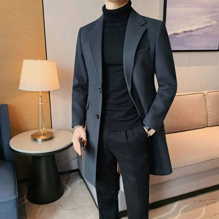 Sobretudo Masculino em Lã Bianchino BC204 - Conforto, estilo e proteção contra o frio.