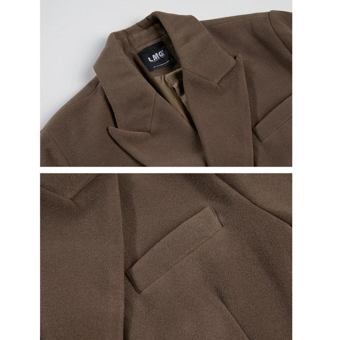 Sobretudo Masculino em Lã Bianchino BC217 - Elegância, conforto e estilo clássico.