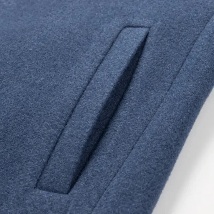 Sobretudo Masculino Bianchino BC232 - Design elegante em lã premium para proteção e estilo no inverno e outono.