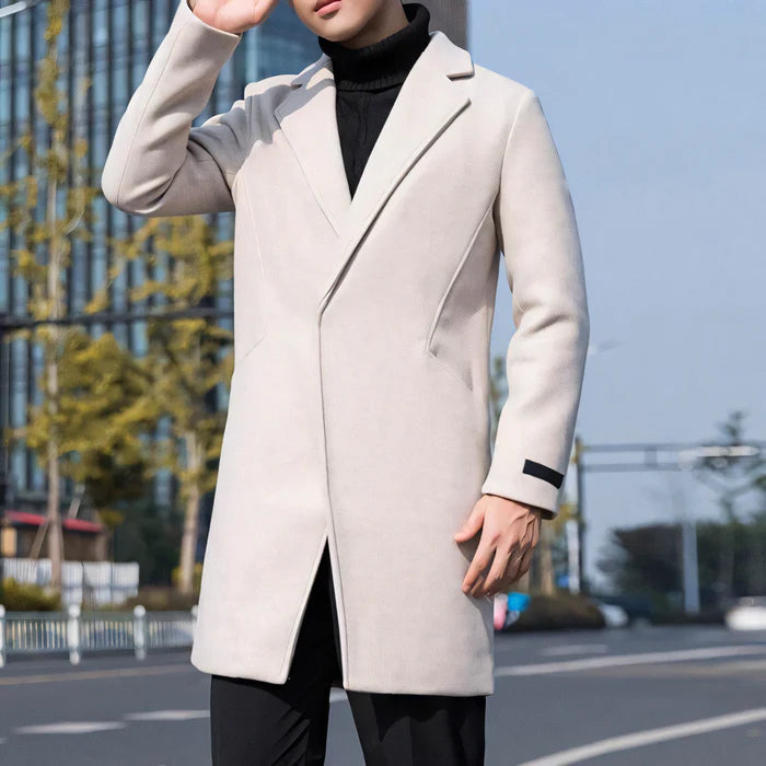 Sobretudo Masculino em Lã Bianchino BC215 - Conforto, proteção e elegância para o inverno.