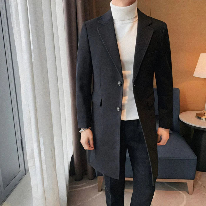 Sobretudo Masculino em Lã Bianchino BC204 - Conforto, estilo e proteção contra o frio.