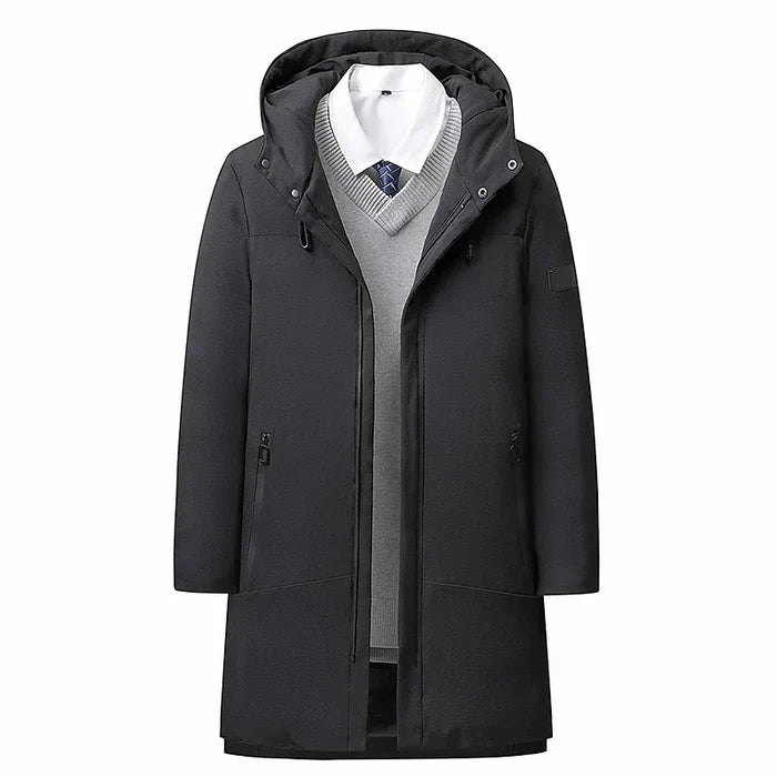 Sobretudo Masculino Bianchino BC233 - Design funcional e impermeável, ideal para climas frios e aventuras urbanas com estilo e conforto.